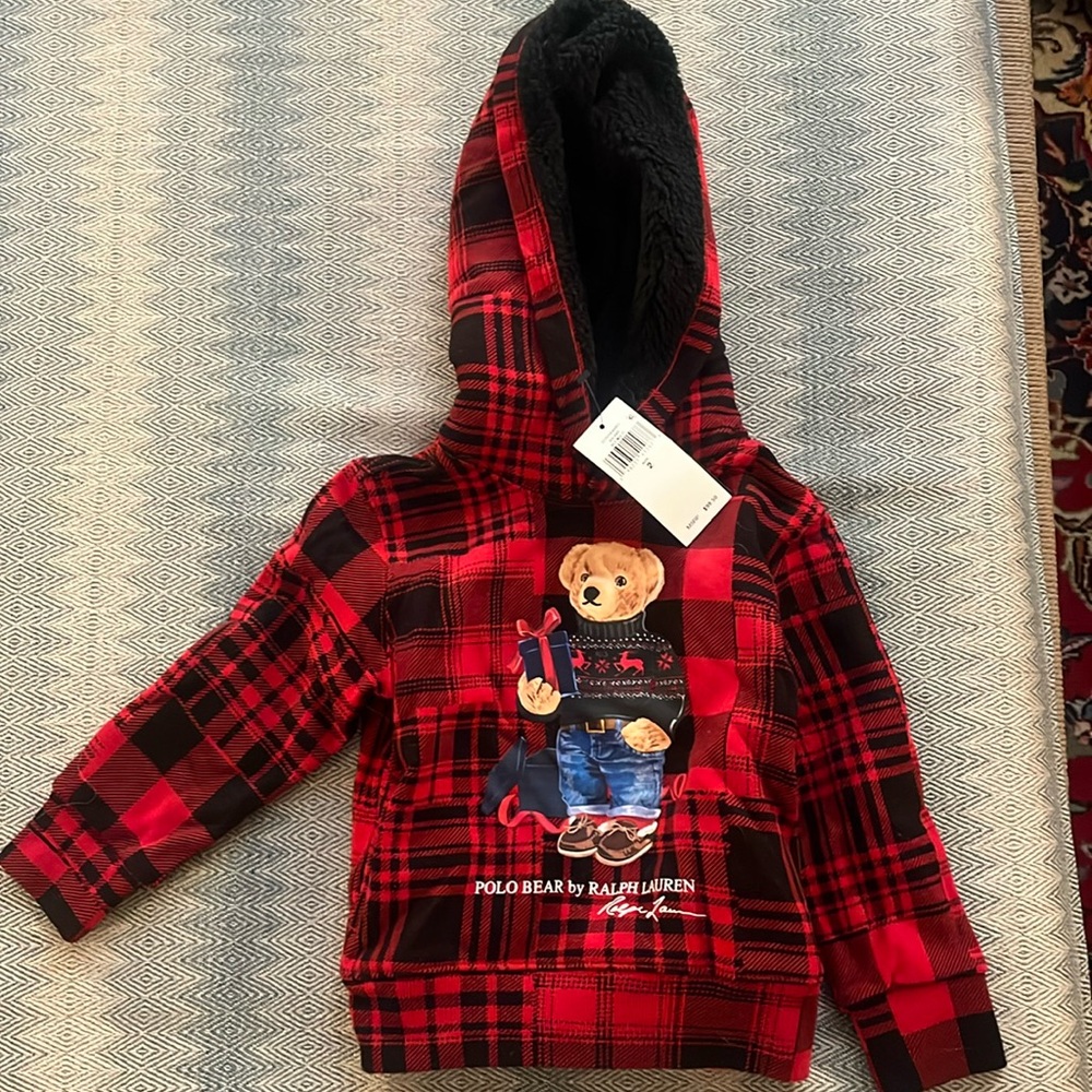 NEW - Ralph Lauren 2T holiday sweatshirt
